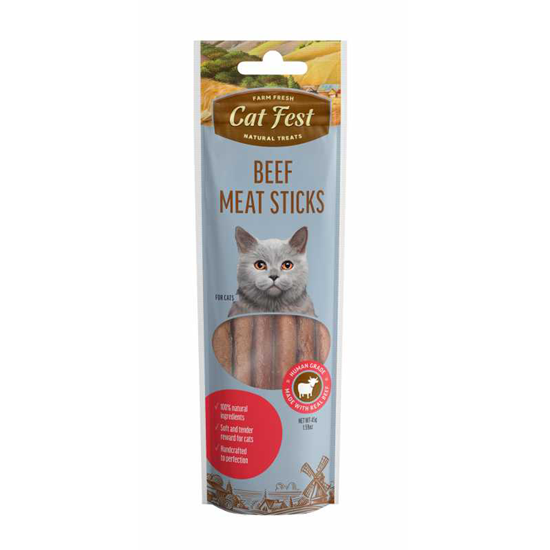 Cat Fest Meat Sticks Beef For Cat