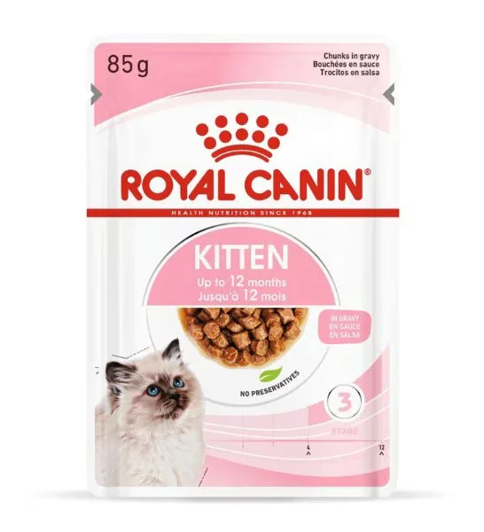 Royal Canin FHN Kitten Gravy Pouch 85 gm