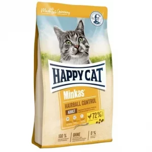HAPPY CAT MINKAS HAIRBALL CONTROL POULTRY 10 Kg
