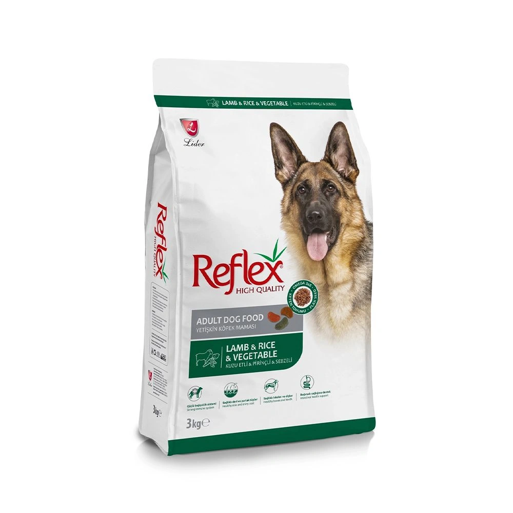 Reflex Adult Dog Food Lamb & Rice & Vegetable 3 Kg