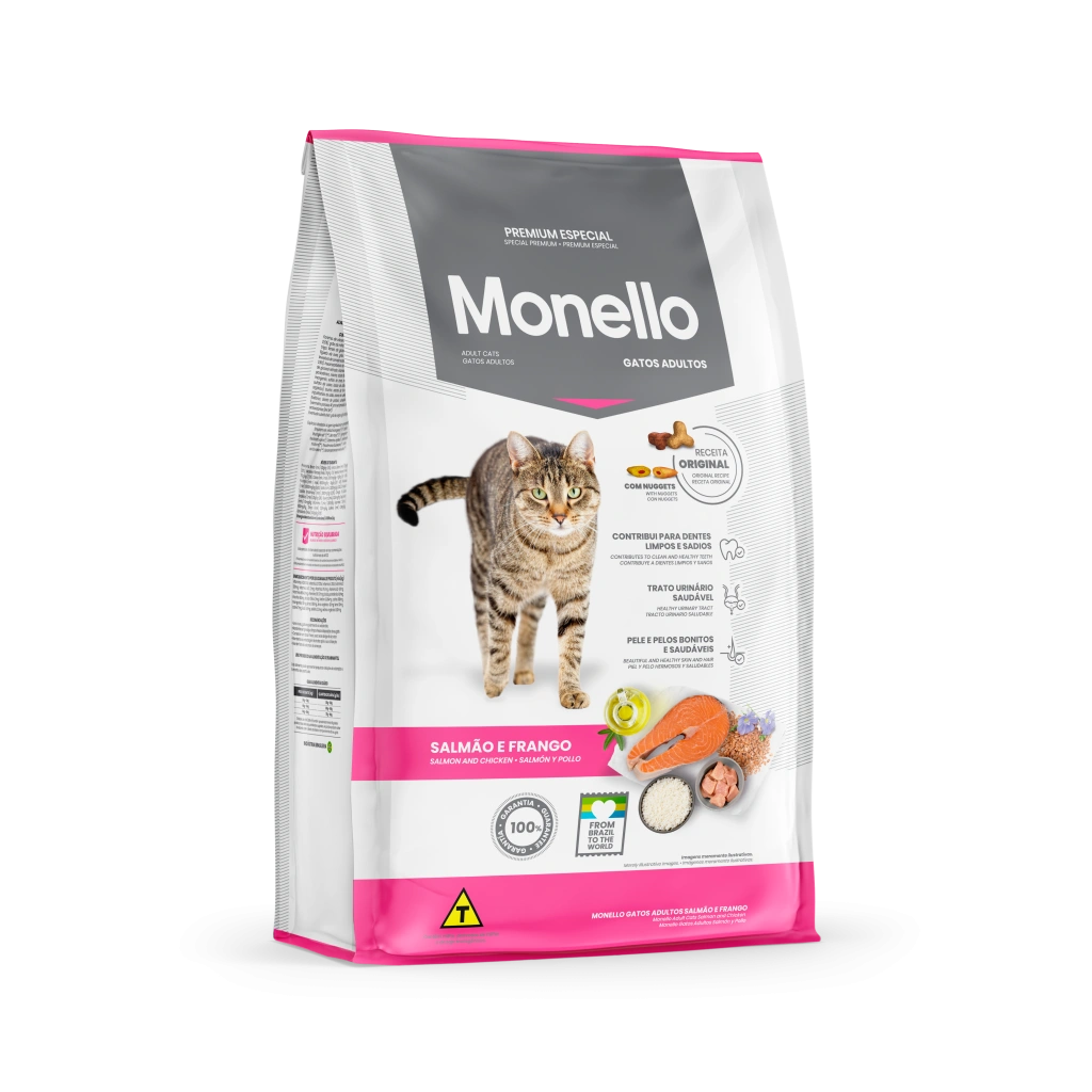 Monello Adult Cat Salmon & chicken 7 Kg