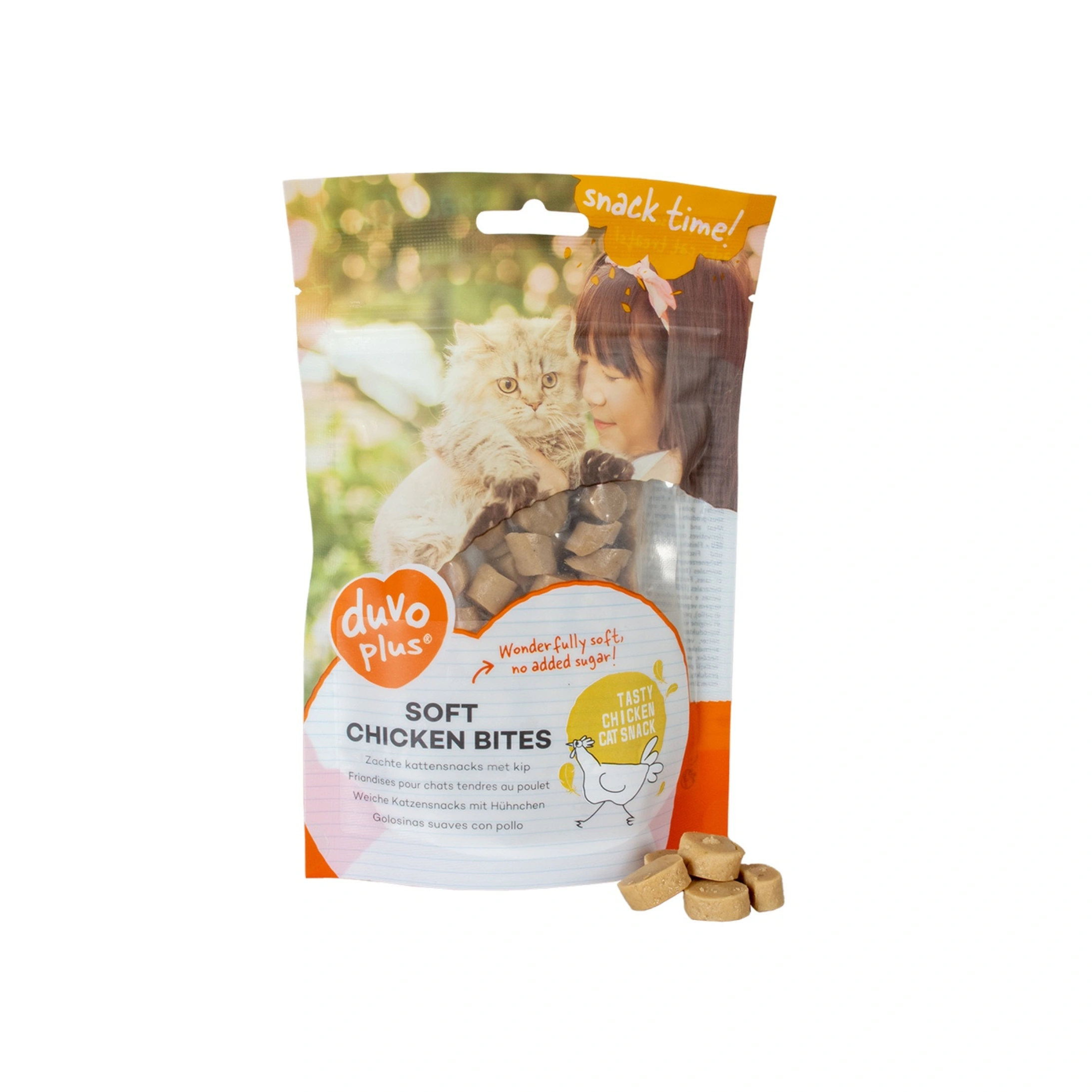 Duvo+ Soft Chicken Bites for Cats 50g
