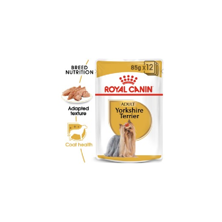 Breed Health Nutrition Yorkshire Adult (WET FOOD - Pouches) 85g
