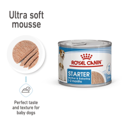 Canine Health Nutrition Starter Mousse (WET FOOD - Cans) 195g