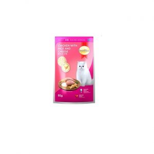 Smart Heart Chicken with rice & Cheese Pouch 85 gm