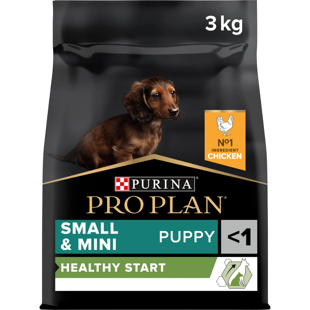 PRO PLAN Small & Mini Puppy Dry Dog Food with Chicken 3kg