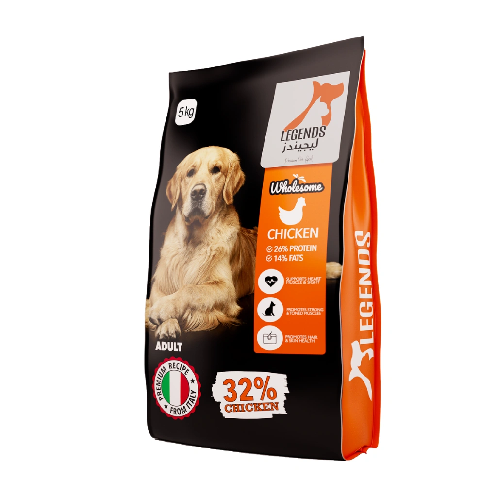 Legends Wholesome Chicken Feed For Adult Dogs 5KG