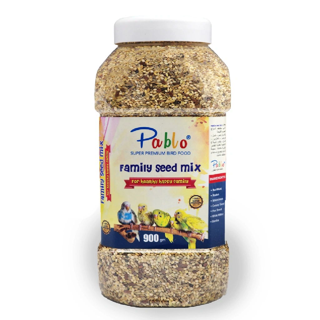 Pablo Super Premium Bird Food Family Seed Mix 900gm
