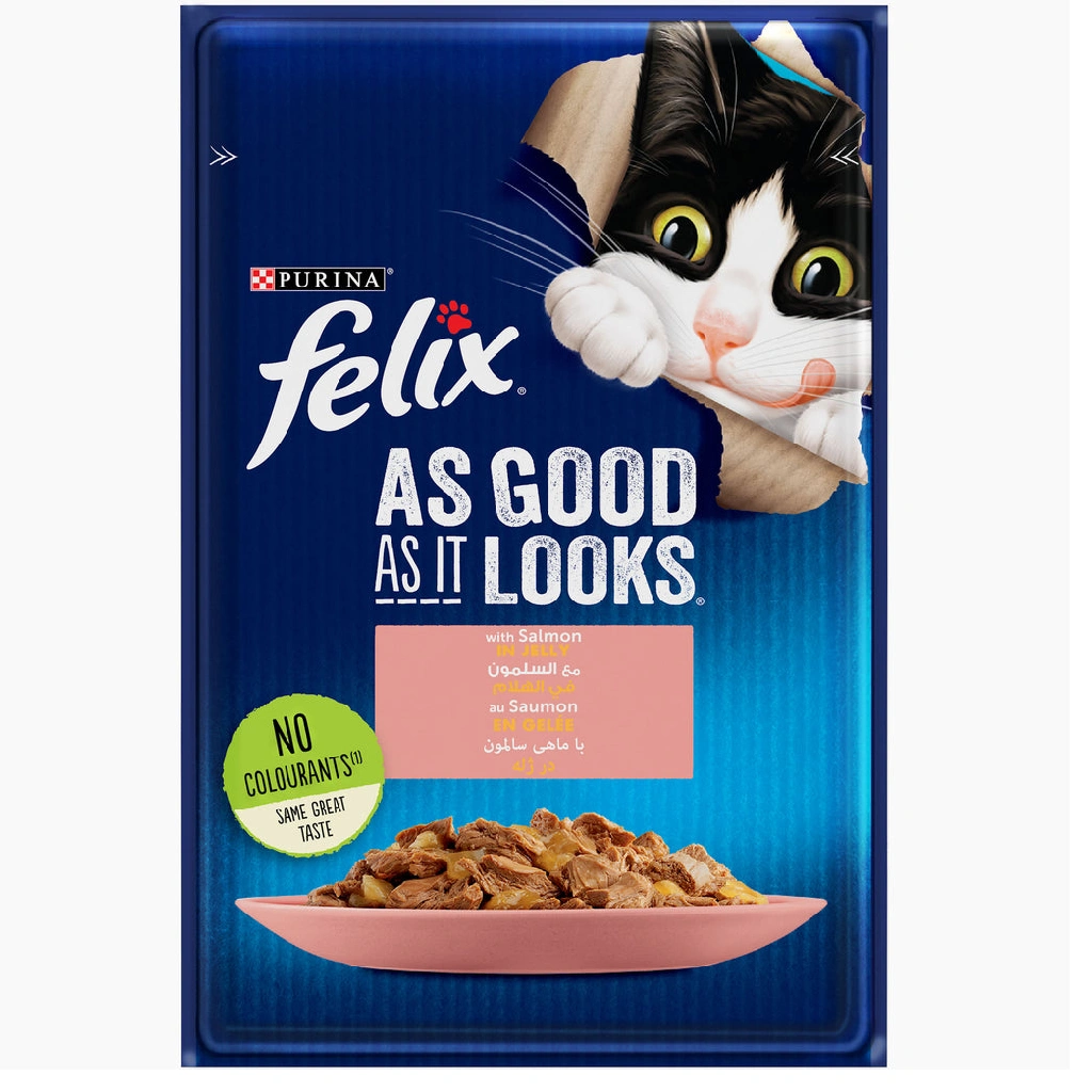 FELIX Salmon Pouch 85g