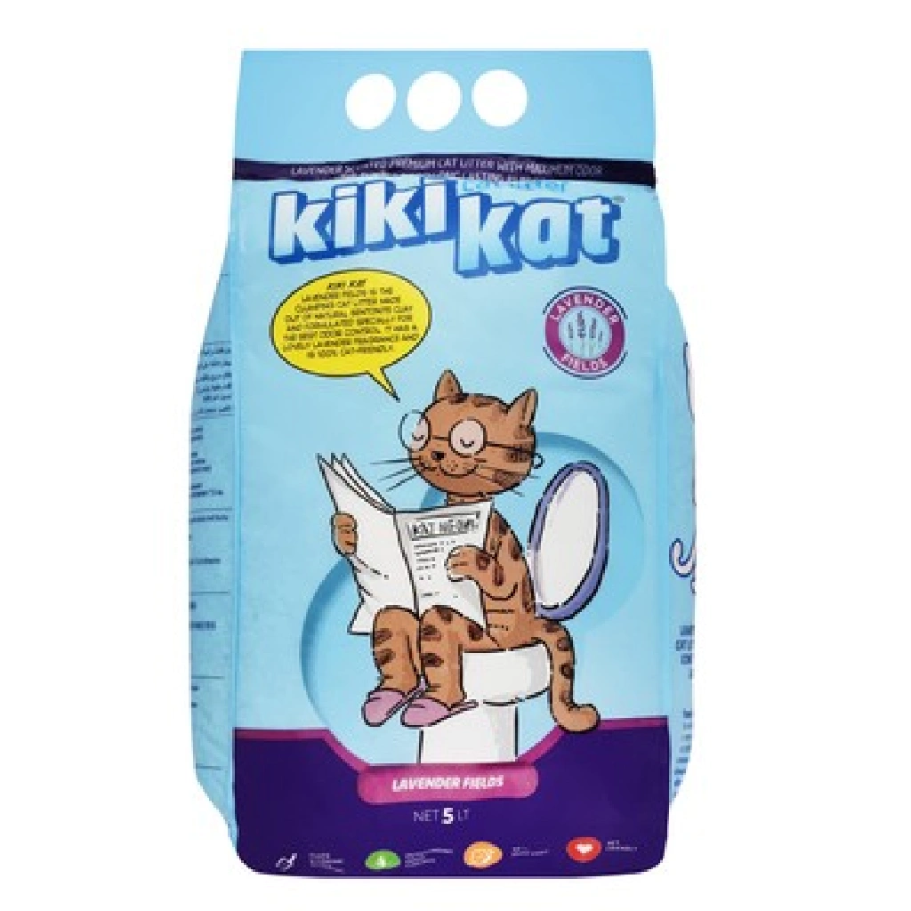 KikiKat Cat Litter Lavender 5L