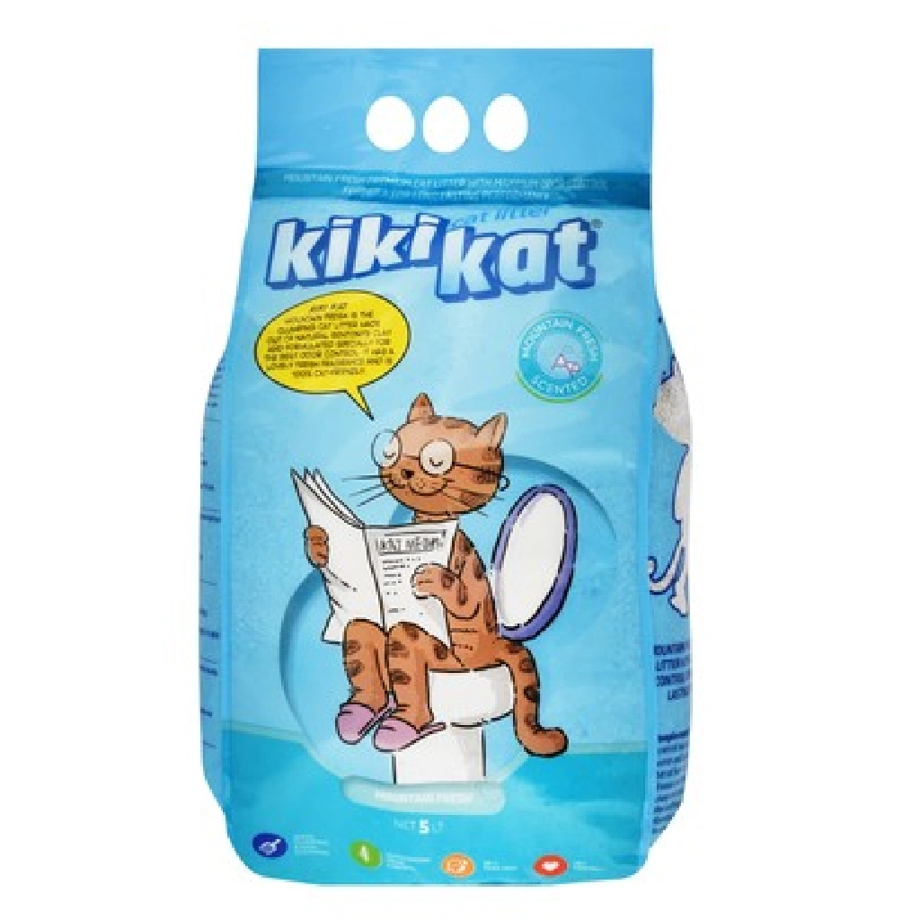KikiKat Cat Litter Mountain Fresh 5L