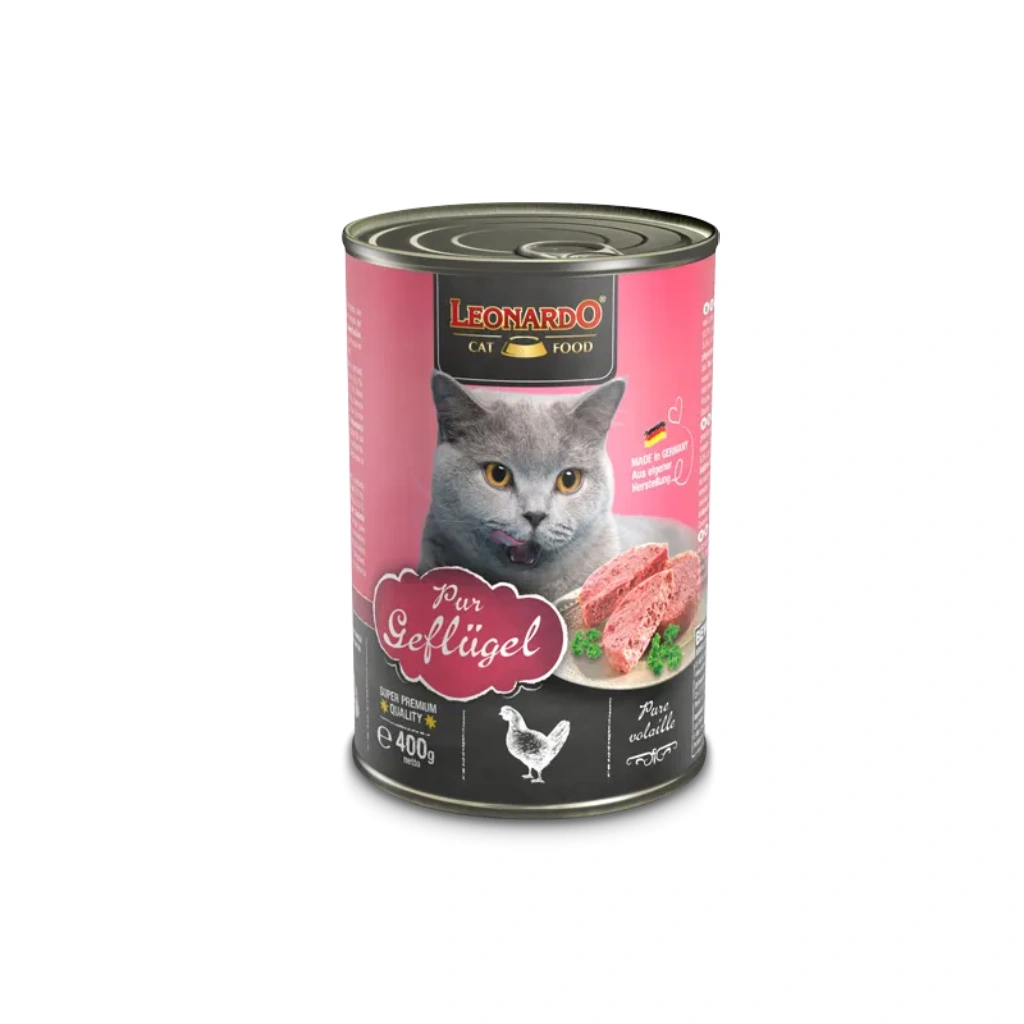 Leonardo Cat pure poultry 400g