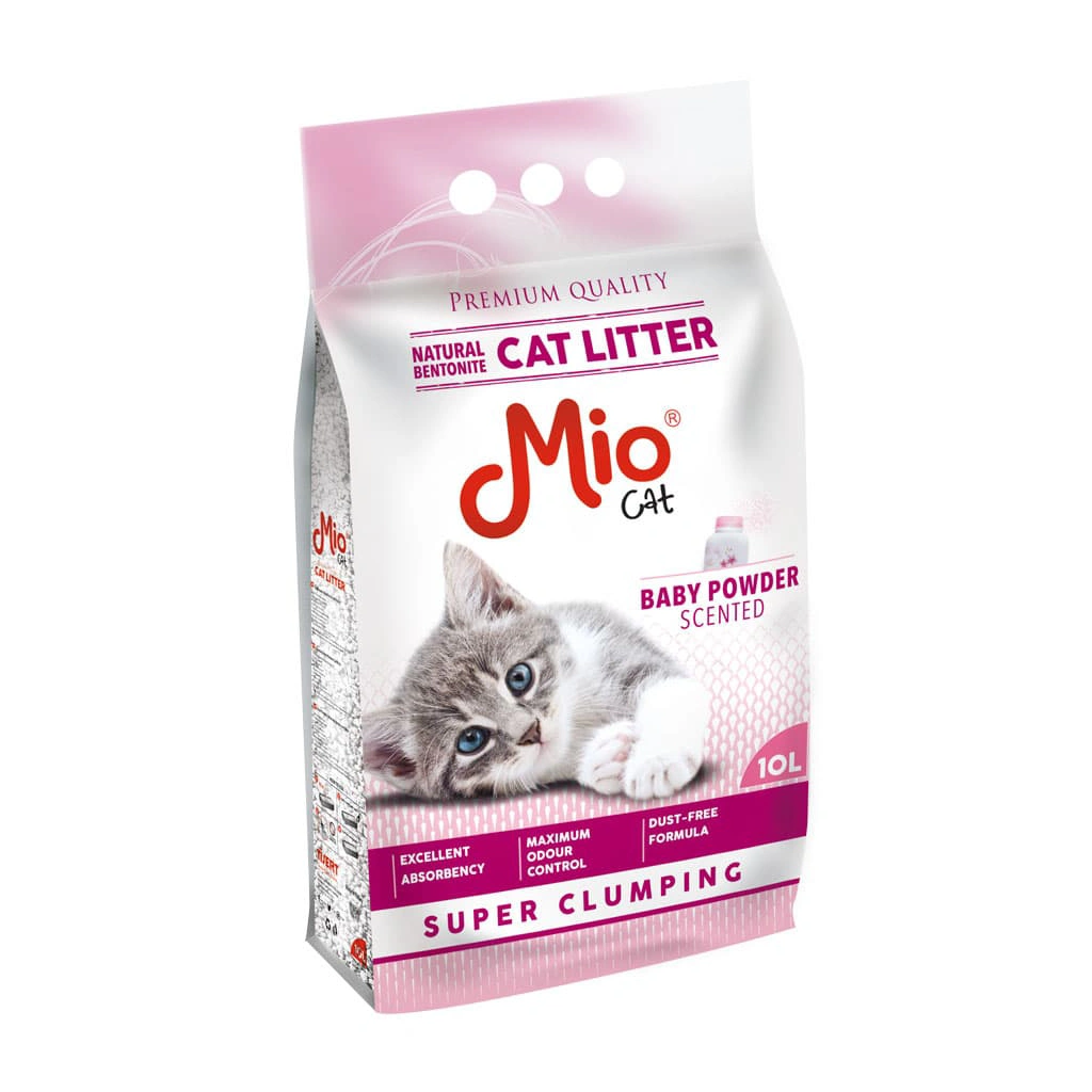 Mio Cat Litter With Baby Powder 10L