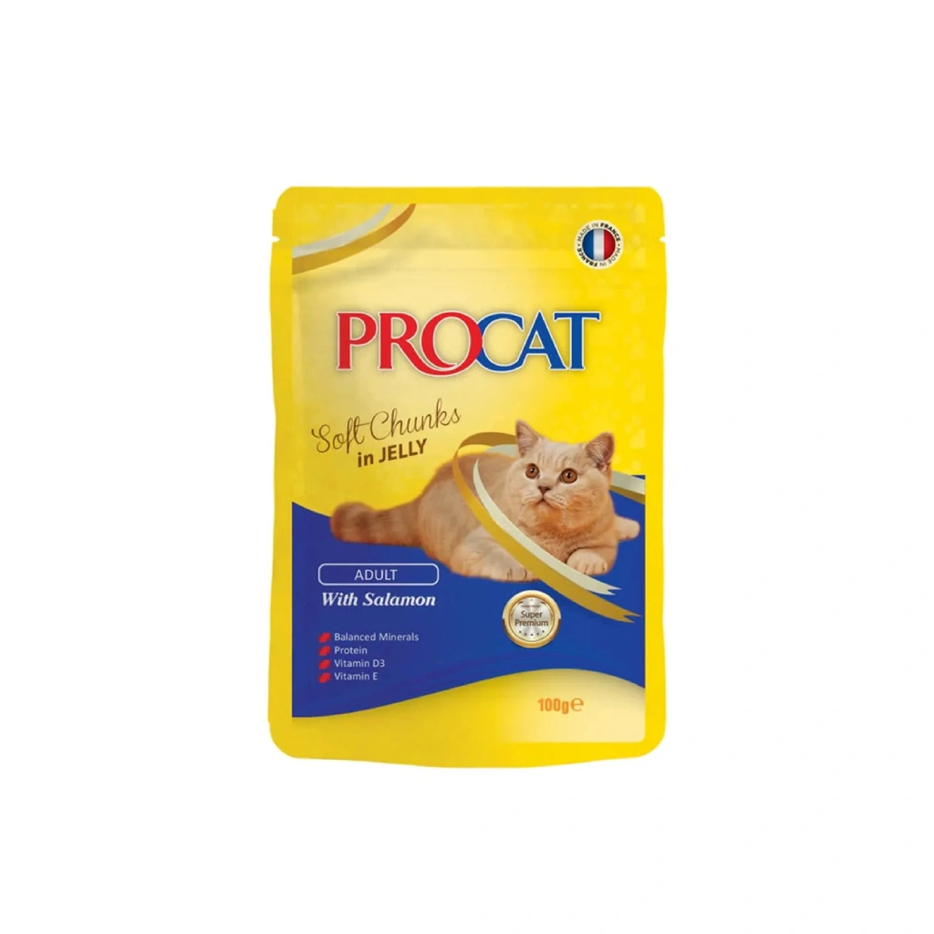 Procat Adult With Salmon In Jelly 100 g