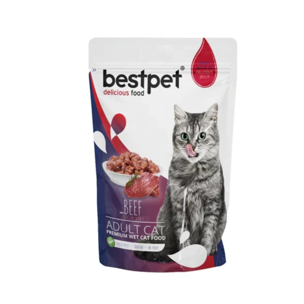 Bestpet poch with Beef in jelly 85 gm