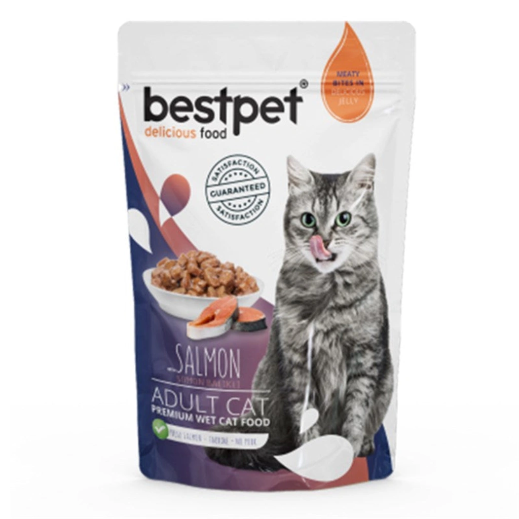 Bestpet pouch with salmon 85g
