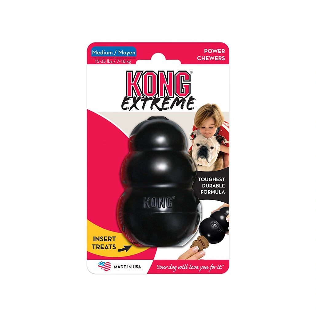 KONG Extreme Dog Toy Medium Black