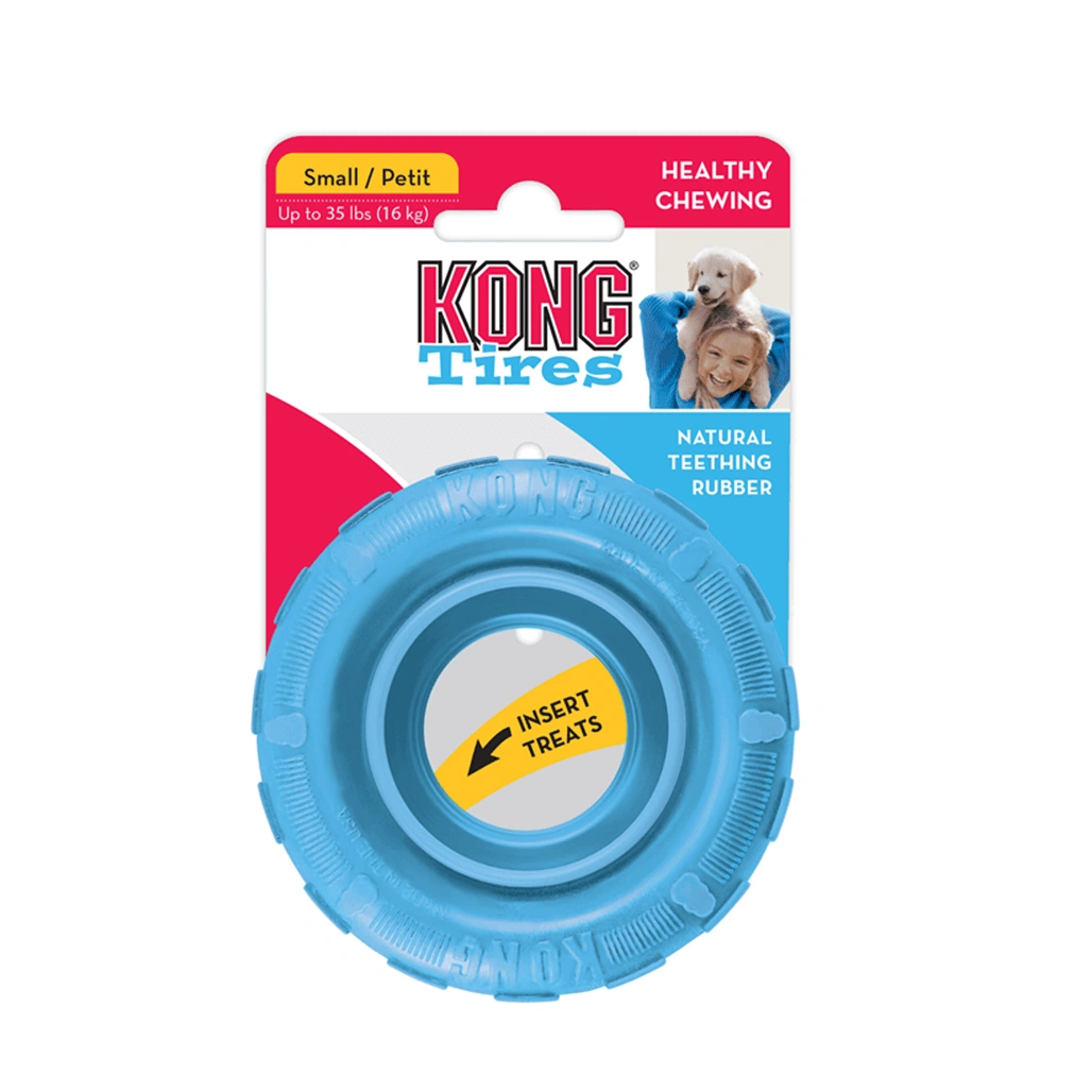 Kong Dog Puppy Rubber Tires Sml