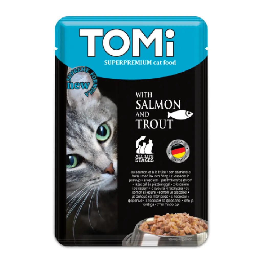 Tomi with salmon and trout 100g