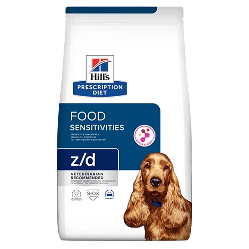 Hill’s Prescription Diet z/d Food Sensitivities Dry Dog Food Original Bag 3 Kg