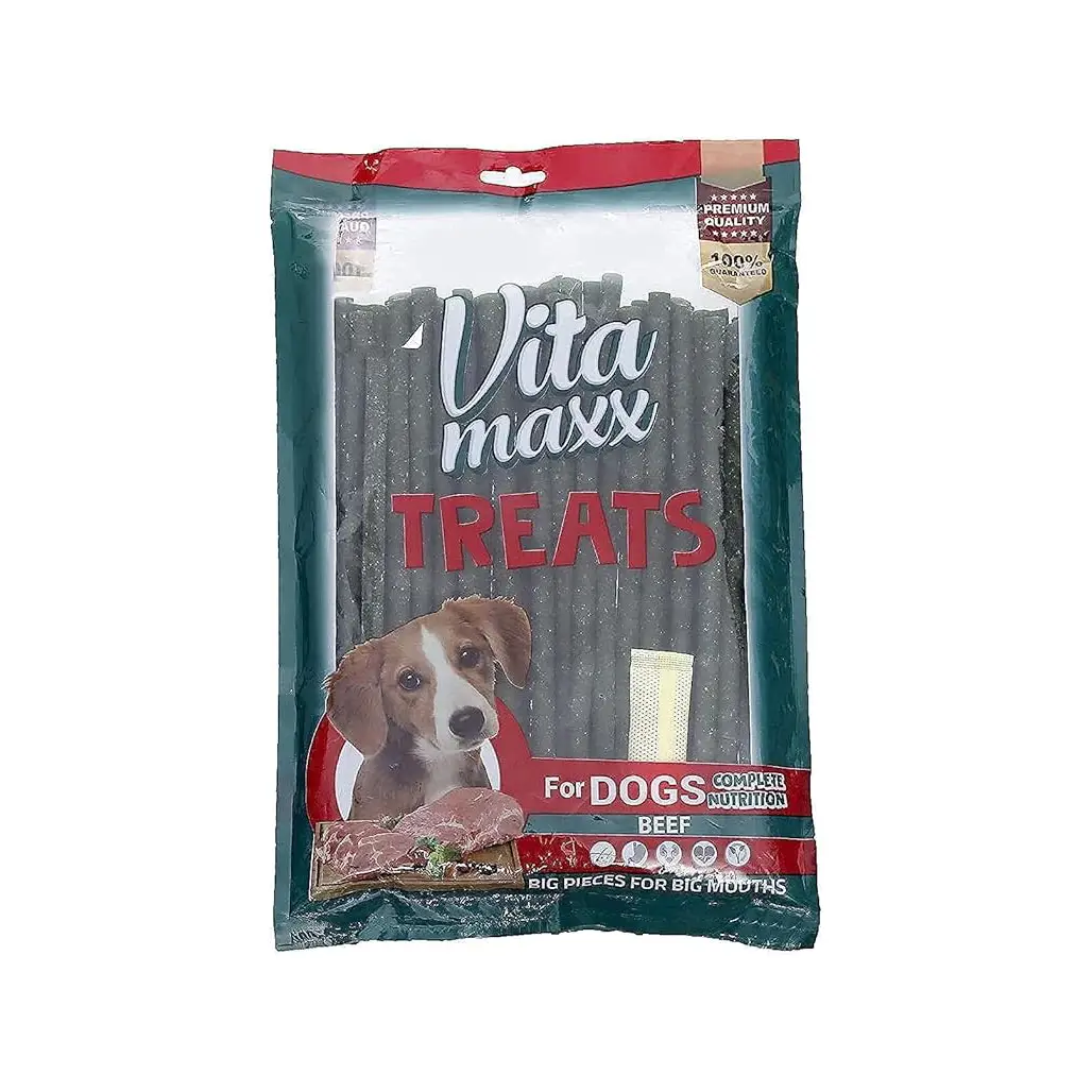 Vita Maxx Treats Sticks Beef For Dogs 500g