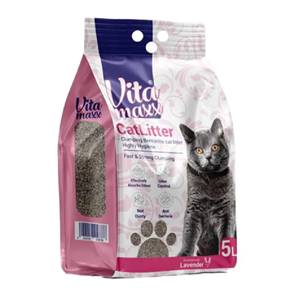 Vita Maxx Cat Litter Lavender 5 Ltr