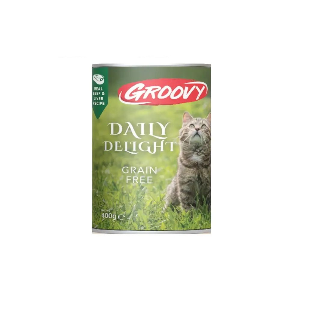GROOVY DAILY DELIGHT Real Beef & liver 400g