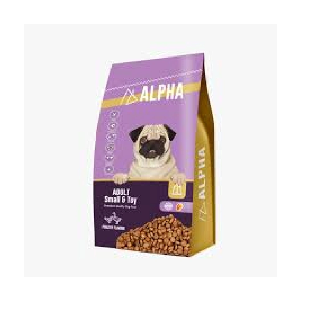Alpha Adult small breed Dog Food With Chicken 4kg