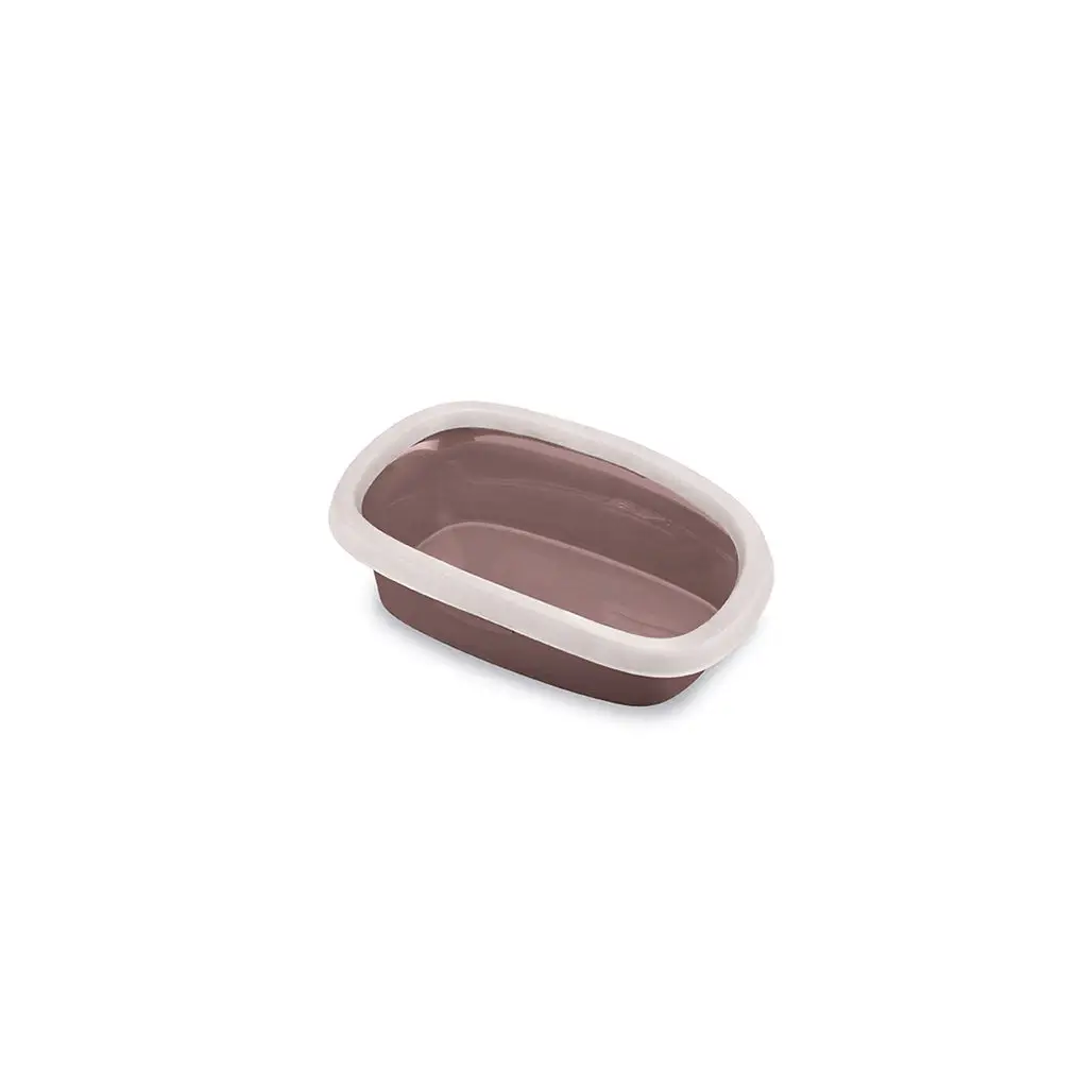 Stefanplast Cat Litter  toilet Sprint 20 Rosy Brown / Powder Pink