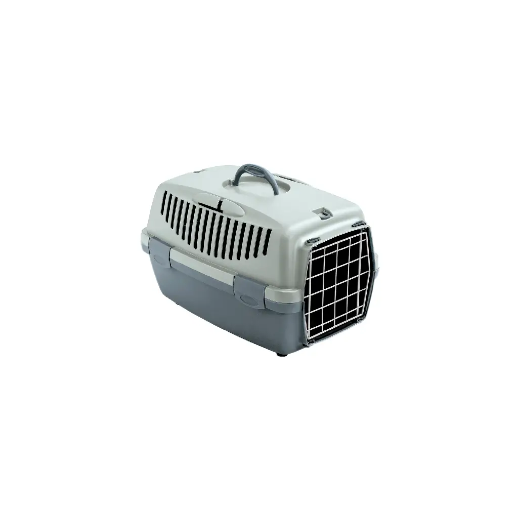 Stefanplast Pet Carrier Gulliver 1 Metal door Arctic blue / steel blue