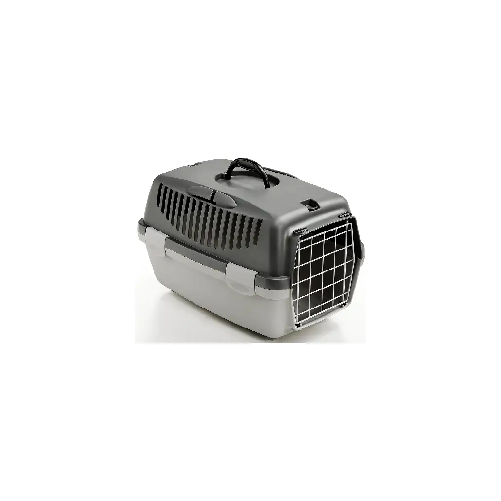 Stefanplast Pet Carrier Gulliver 1 Metal door Grey