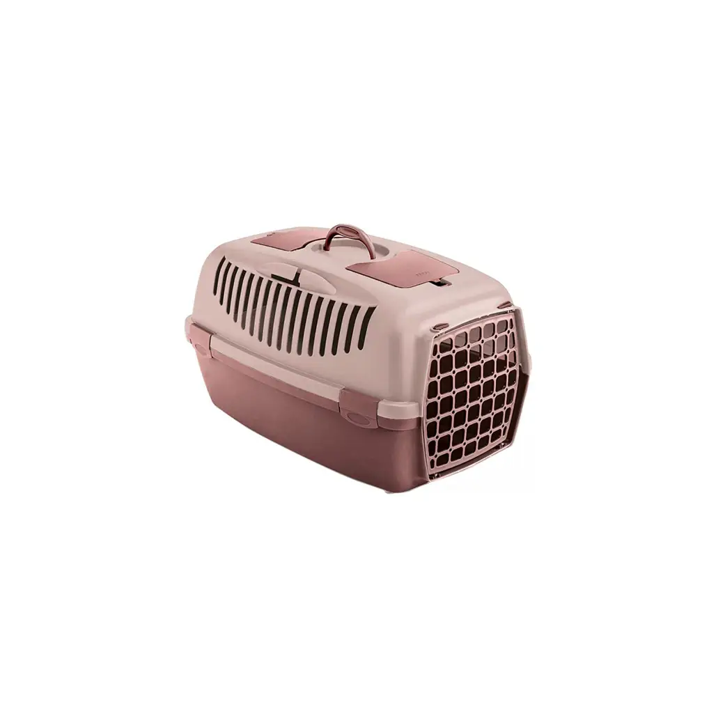 Stefanplast Pet Carrier Gulliver 3 Plastic door powder pink/Rosy