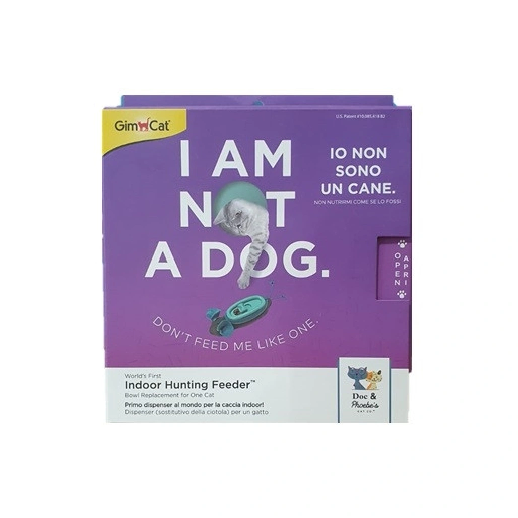 GimCat Indoor Hunting Cat Feeder Kit