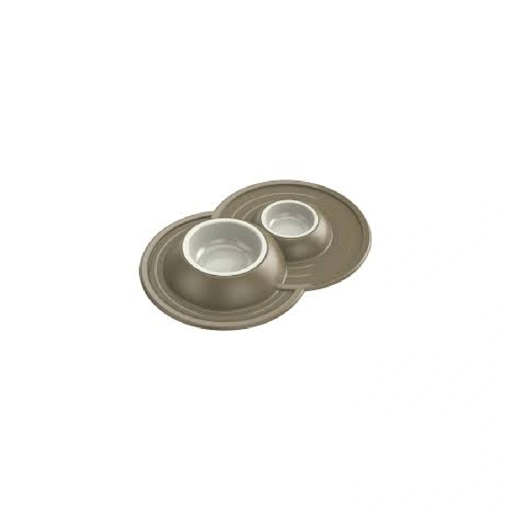 Georplast double Food bowl