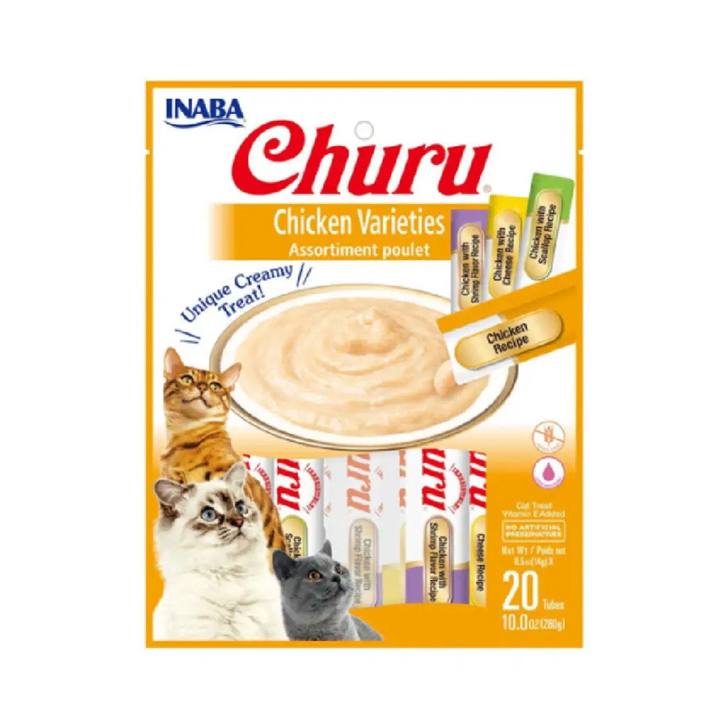 Inaba Churu Chicken Varieties Assortment 20PCS/PK