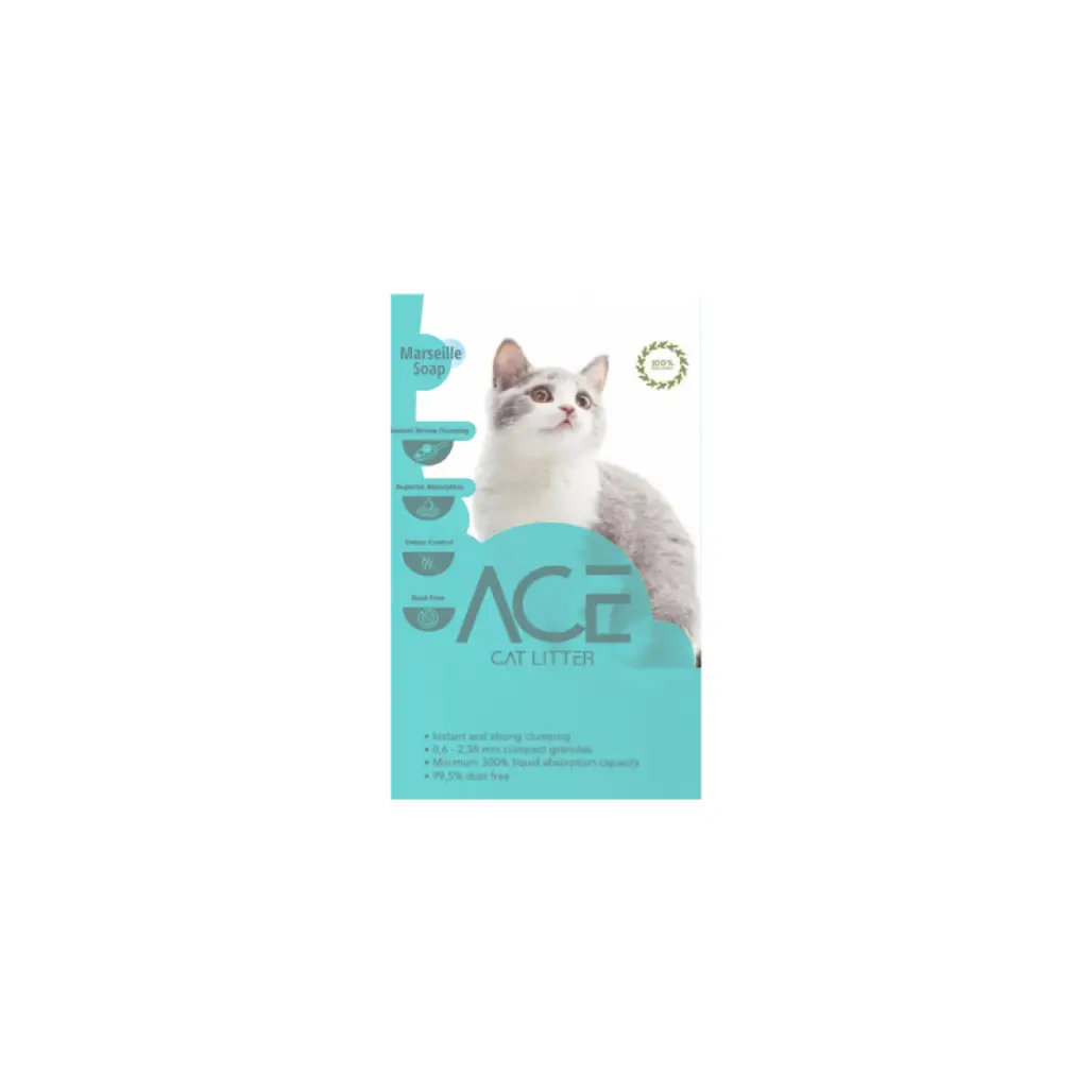 ACE Cat Litter Natural Marseille Soap 10 Ltr