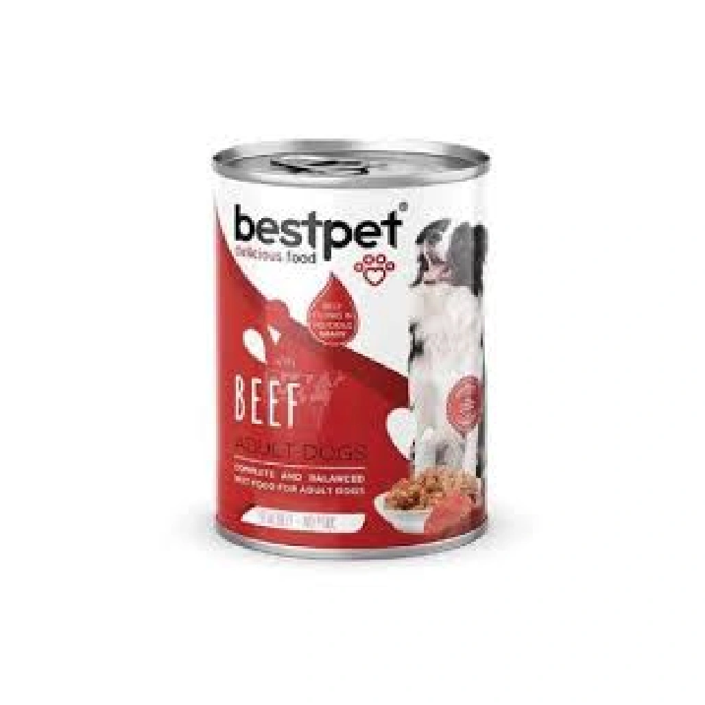 Bestpet Adult Dog wet food with Beef 400gm