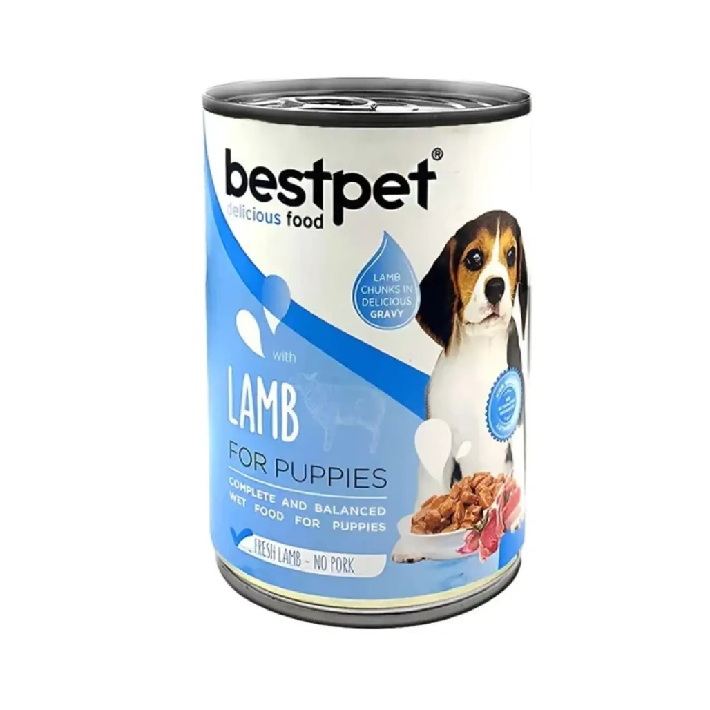 Bestpet Puppy Dog wet food with Lamb 400gm