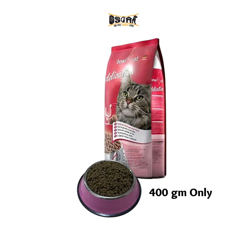 Bewi Cat Delicate Dry Food 400 gm