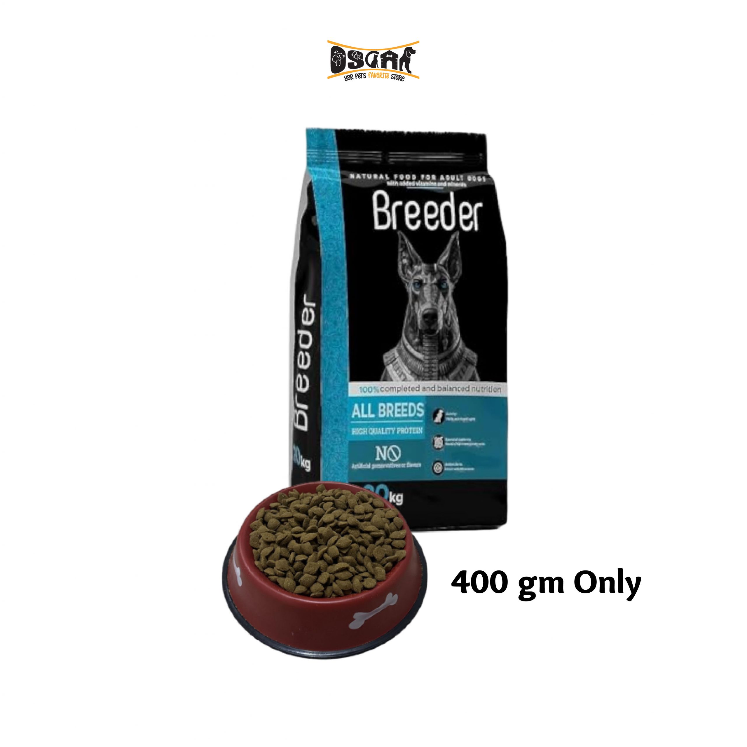 Breeder Dog Dry Food 400 gm