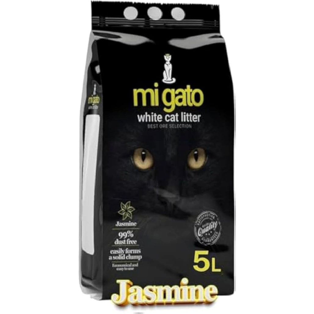 Migato - White Cat Litter 5L (Jasmine)