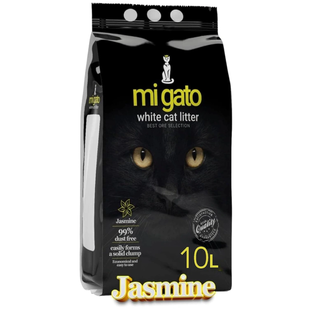 Migato - White Cat Litter 10L (Jasmine)