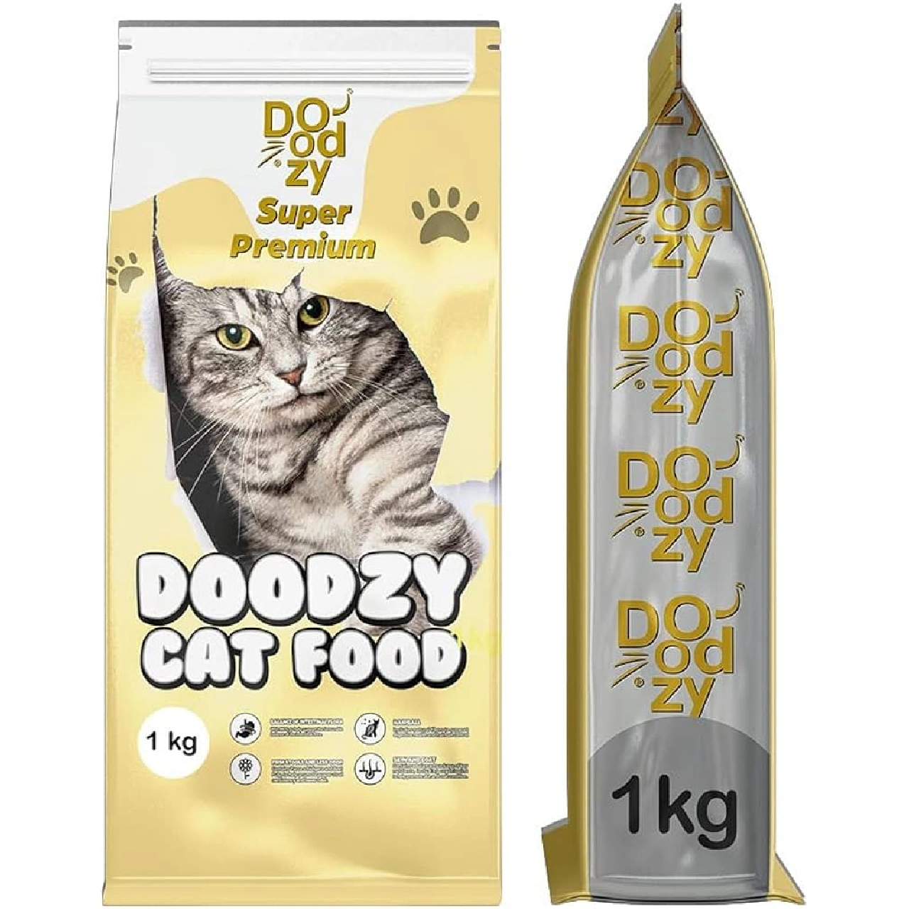 Doodzy Cat Dry Food Super Premium 1 kg