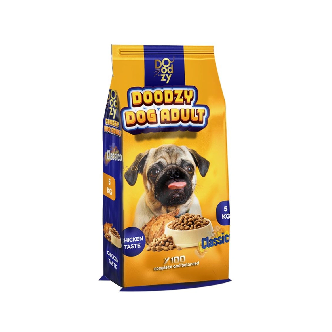 Doodzy Dog Dry Food Adult With Chicken 5 Kg