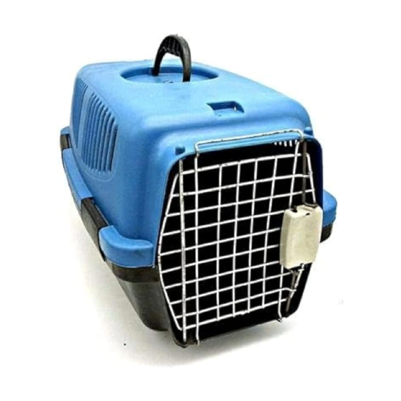 Carrier Transport Box for pet  Medium Blue