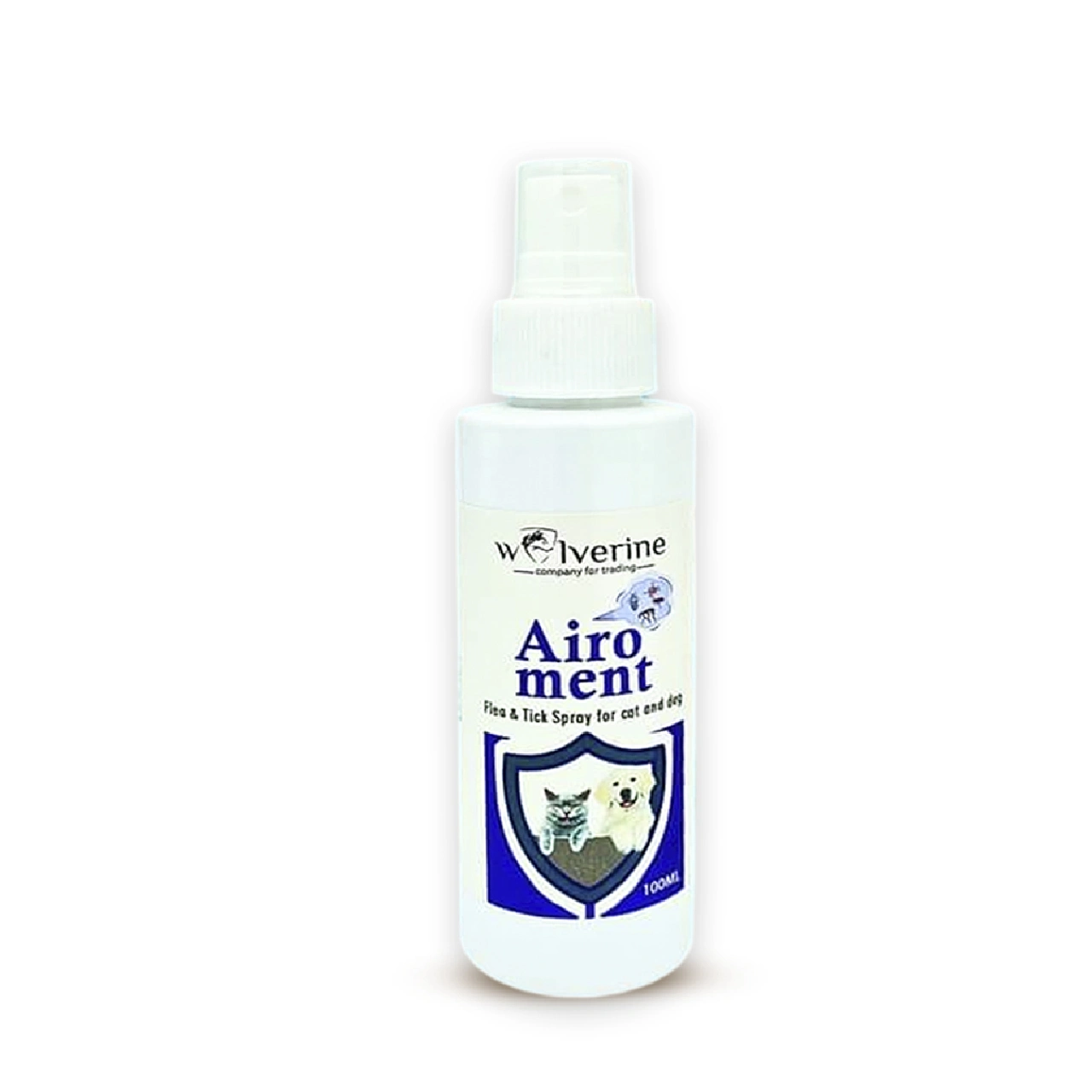 Wolverine Airo Ment Flea & Tick Spray 100ml