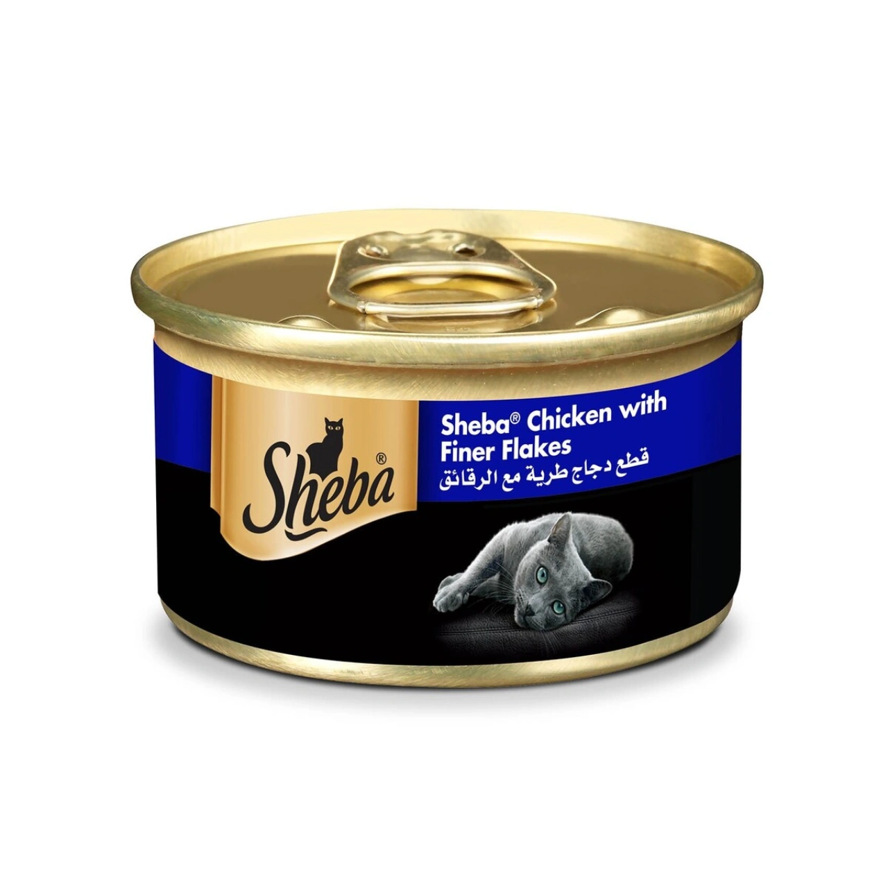 Sheba Cat wet Food Chicken with Finer Flakes Can 85 gm
