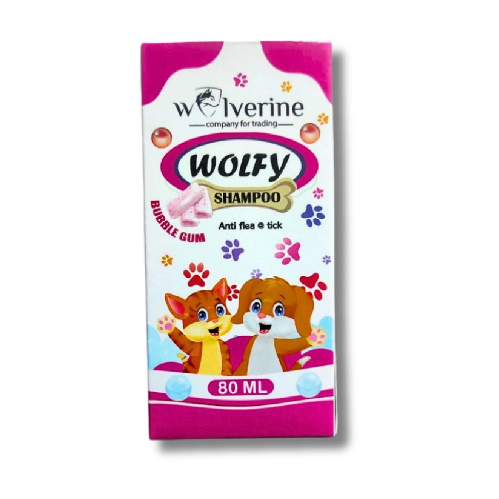 Wolfy Shampoo bubble gum 80 ML
