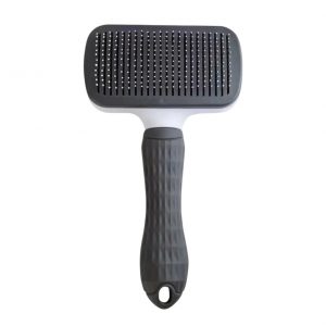 Brush for Dogs and Cats, Anti-Stress Pet Hair Remover, Comb Dog Cat with Short and Long Hair, Collects Pet Hair,  (Grey)