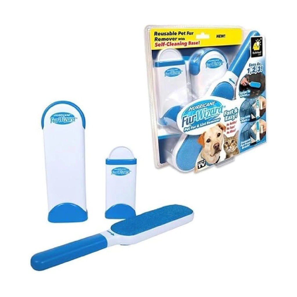 Pet Hair Remover & Lint Remover by BulbHead, Fur Remover & Cat Hair Remover (1 Pack).